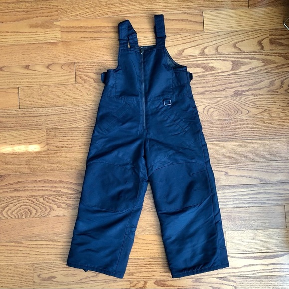 Cherokee Snowsuit Pant Snow bib Navy Blue Little Boy’s Size XS (4/5) - Picture 9 of 9